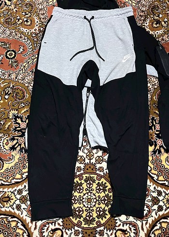 Nike tech Gri Siyah çift Fermuarlı unisex Eşofman Takımı - Görsel 3