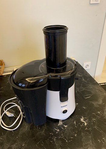 Beyaz ve gri elektrikli meyve sıkacağı - Görsel 3