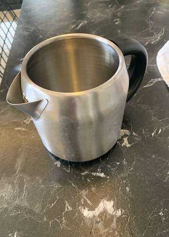 Gri Çelik Kapaklı Demlik - Görsel 2