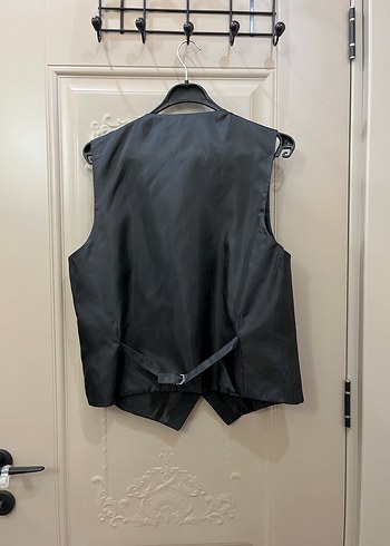 Erkek Siyah Düğmeli Takım Elbise - Görsel 4