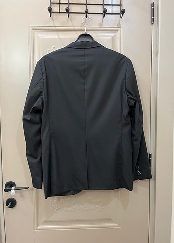 Erkek Siyah Düğmeli Takım Elbise - Görsel 3