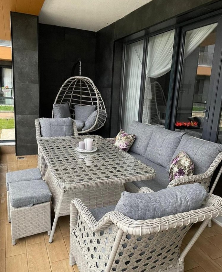 Ratdan Bahçe Mobilyası Takımı - Görsel 2