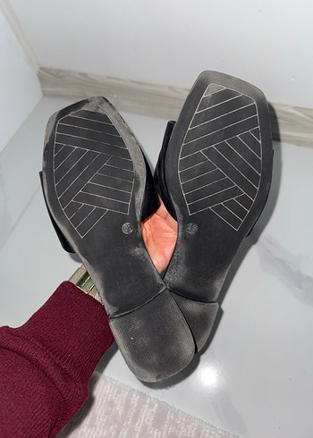 Siyah Tokalı Kadın Terlik - Görsel 3