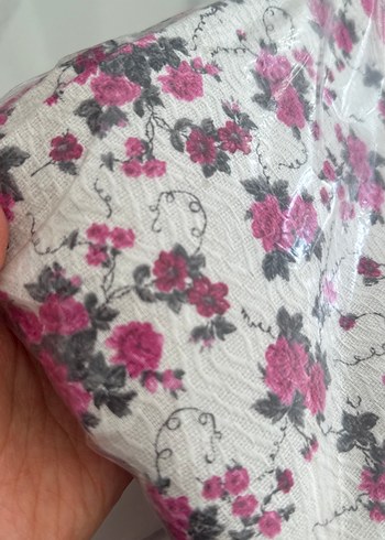 Dantel Detaylı Pembe Bohem Kadın Şal - Görsel 4