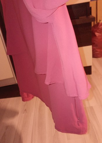 Pembe Kadın Uzun Kollu Bluz - Görsel 4