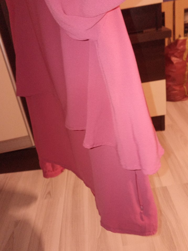 Pembe Kadın Uzun Kollu Bluz - Görsel 4