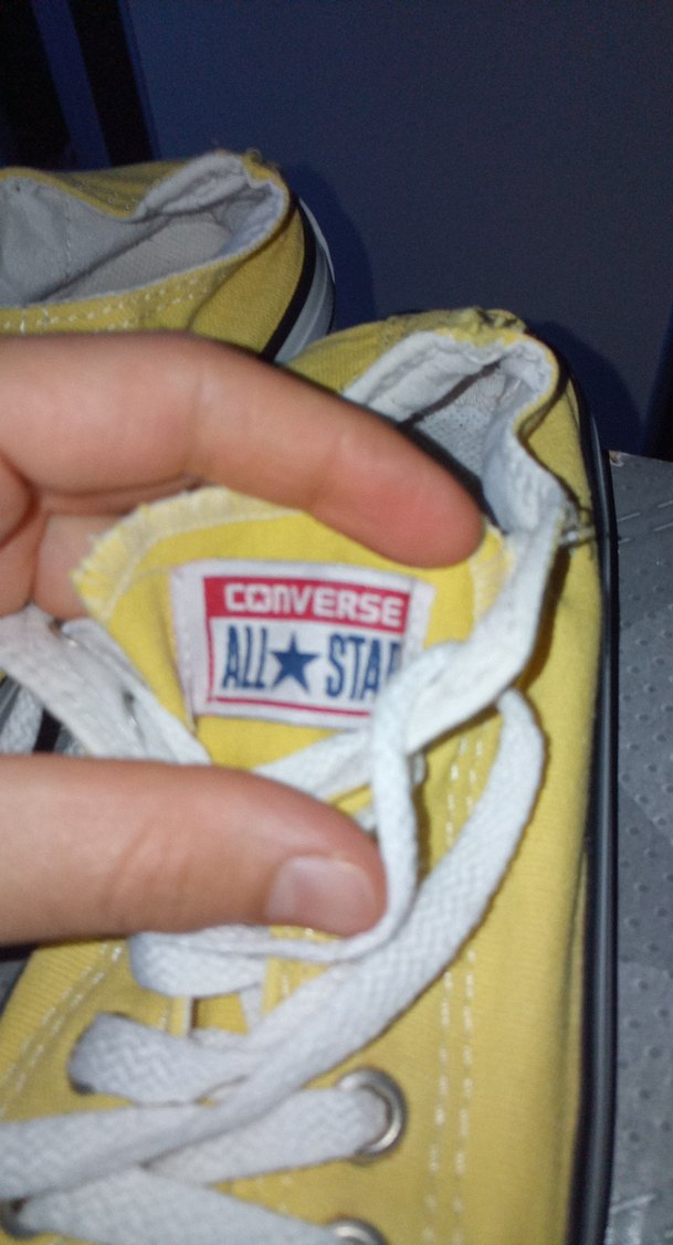 Sarı Bağcıklı Kadın Spor Ayakkabı - Görsel 2