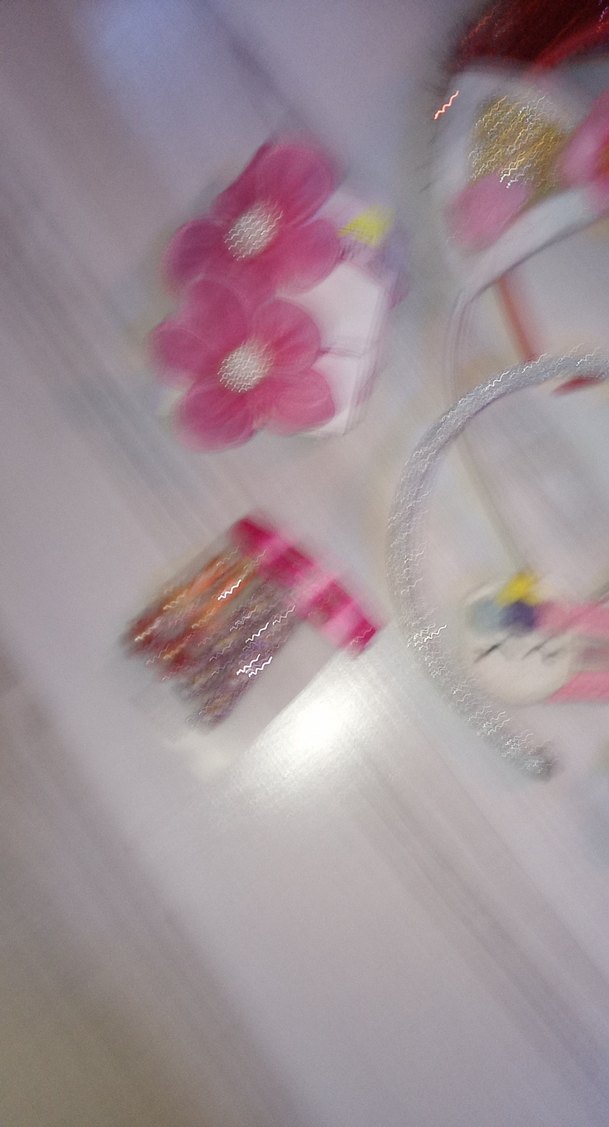 Renkli Nakışlı Fiyonk Detaylı Çocuk Saç Aksesuarları - Görsel 5