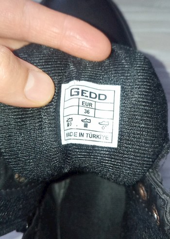 Siyah Deri Erkek Biker Botları - Görsel 4