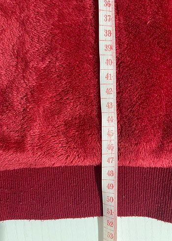 Bordo  Kız Sweatshirt - Görsel 2