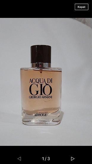 Armani GİORGİO ARMANİ Acqua Di Gio Absolu