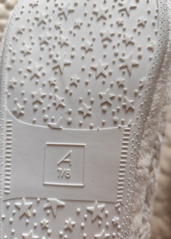 Kız Çocuk Örgü Beyaz Sıcak Ev Terliği - Görsel 5