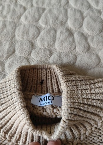 Bej Örgü Kadın Kazak - Görsel 3