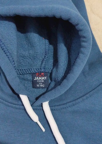 Lacivert Kapüşonlu Kadın Sweatshirt - Görsel 2