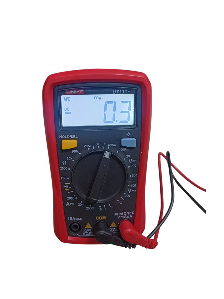 UNI-T UT33C+ Cep Boyutlu Multimetre - Görsel 2