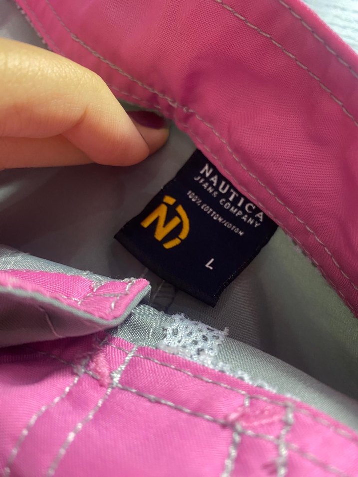 Gri Baskılı Kemerli Mini Şort - Görsel 3