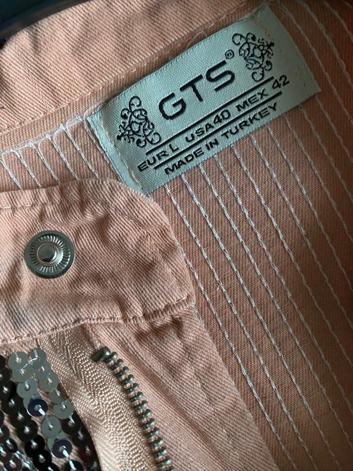 Pullu pudra Kadın Ceket - Görsel 4