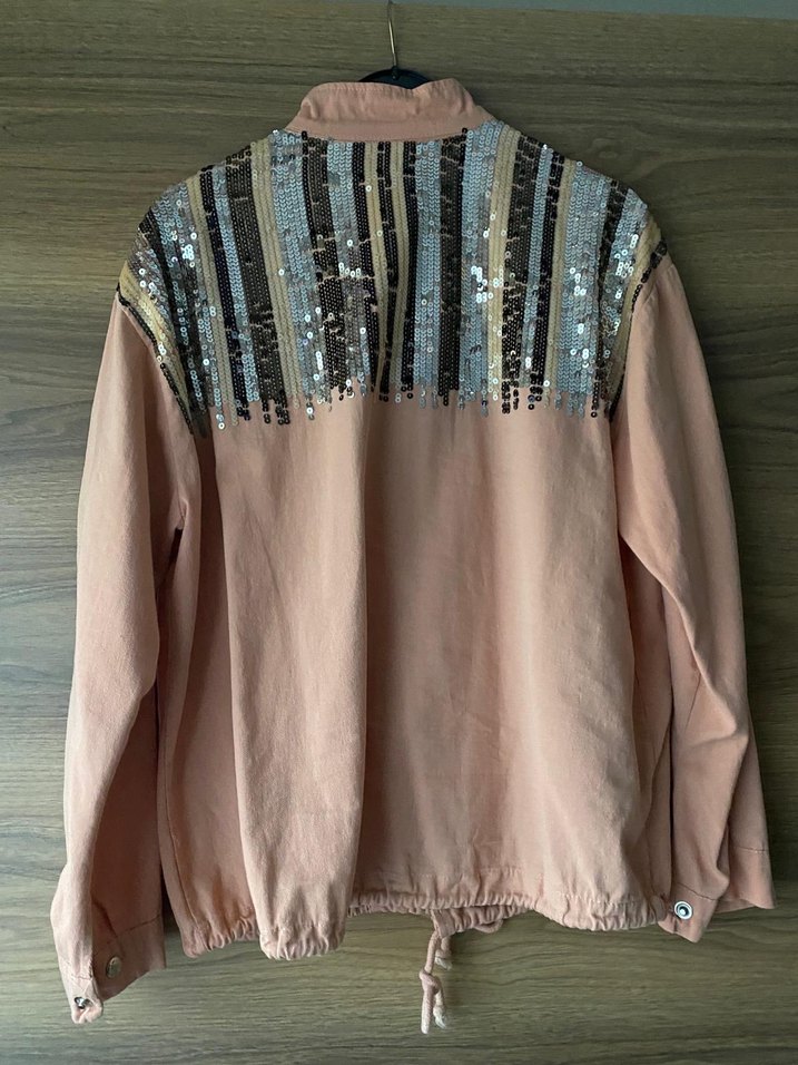 Pullu pudra Kadın Ceket - Görsel 2