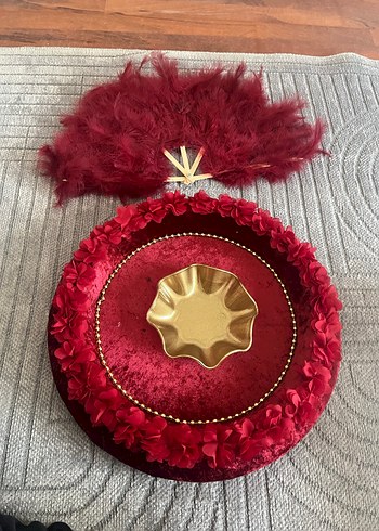 Bordo kına seti - Görsel 3