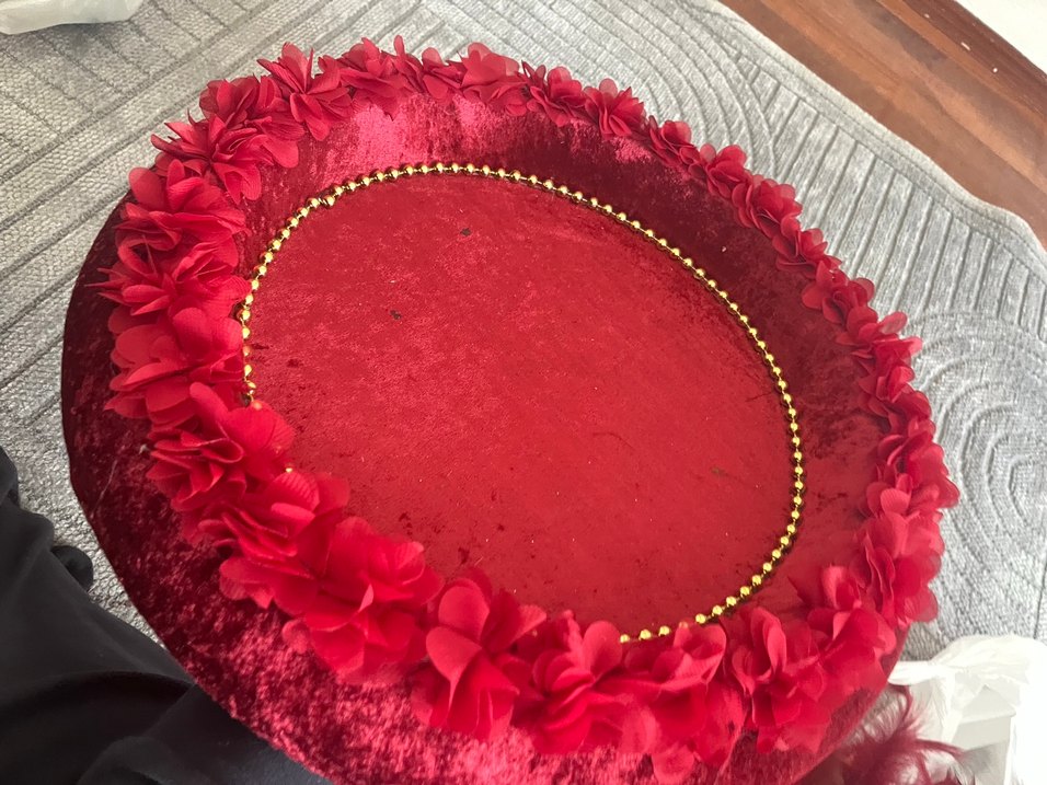 Bordo kına seti - Görsel 5