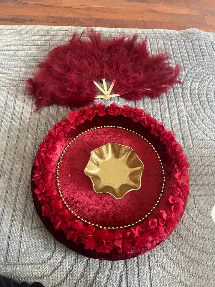 Bordo kına seti - Görsel 3