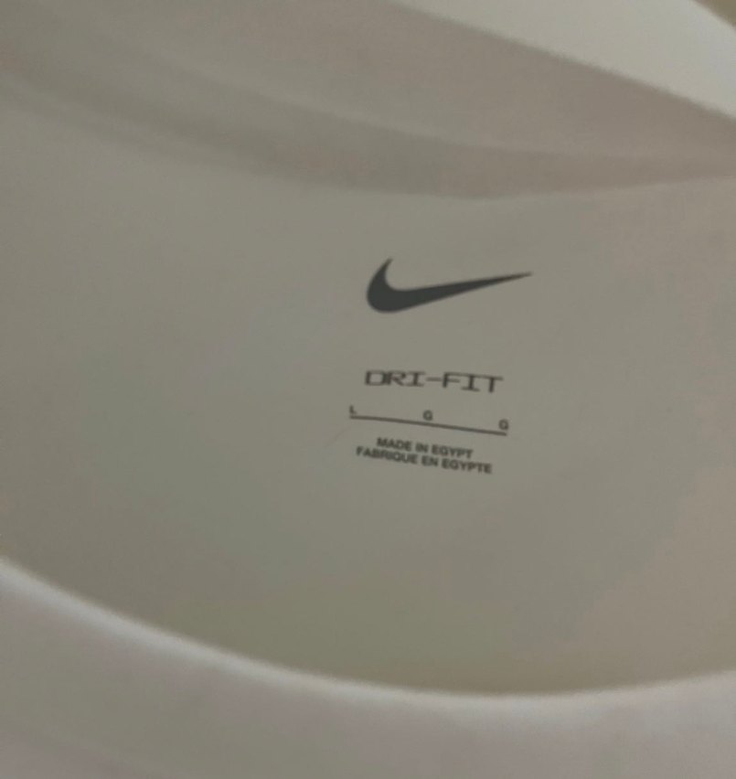 Nike unisex Beyaz Kısa Kollu Tişört (l) orjinal - Görsel 2