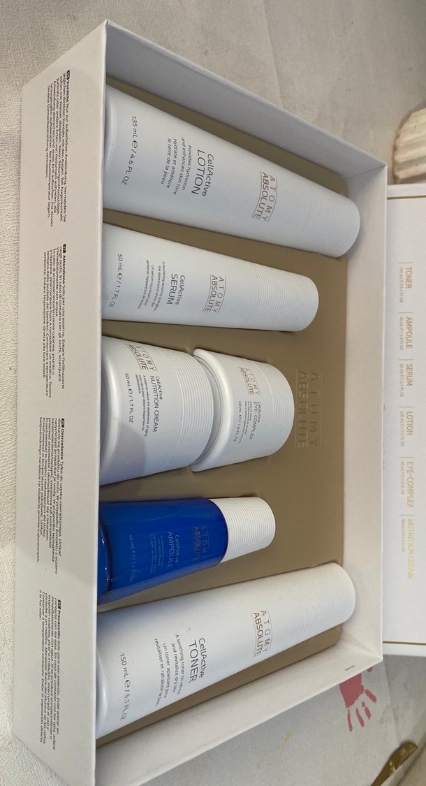 Atomy Absolute yaşlanma karşiti Cilt Bakım Seti - Görsel 2