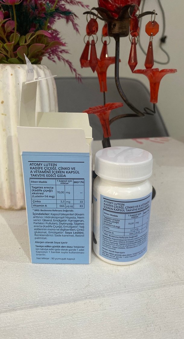 Atomy Lutein 90 Yumuşak Kapsül - Görsel 2