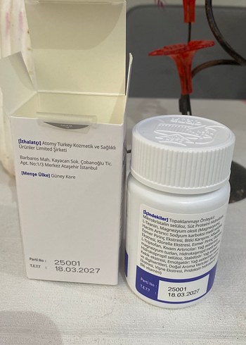 Atomy Lactium Vücut Losyonu 60 Tablet - Görsel 2