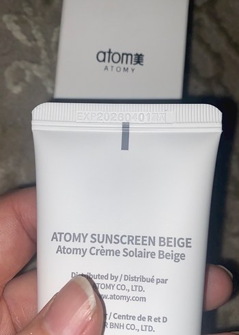 Atomy Güneş Kremi SPF 50 - 60 ml - Görsel 2