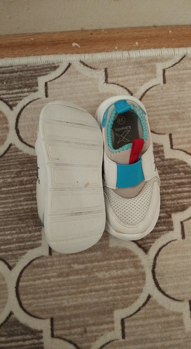 Beyaz Renkli Erkek Çocuk Spor Ayakkabı - Görsel 4