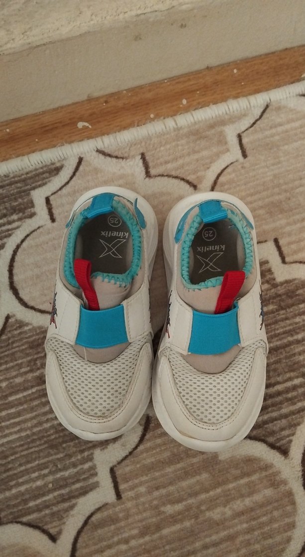 Beyaz Renkli Erkek Çocuk Spor Ayakkabı - Görsel 3