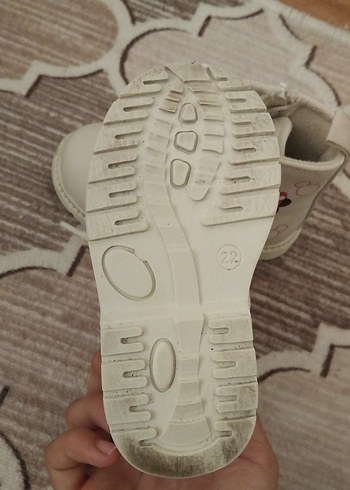 bej Kız Çocuk Nakışlı Sneaker Bot - Görsel 3