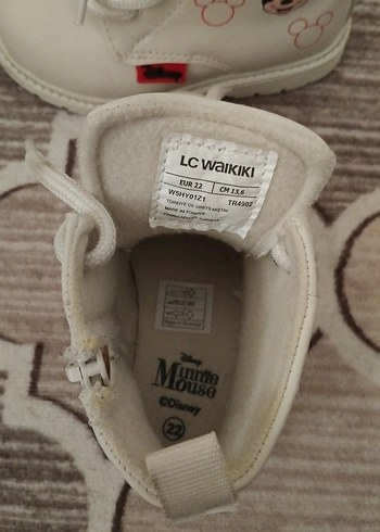 bej Kız Çocuk Nakışlı Sneaker Bot - Görsel 4