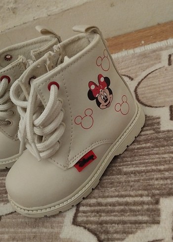 bej Kız Çocuk Nakışlı Sneaker Bot - Görsel 5