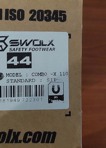 Swolx Combo-X 110 S1P İş Ayakkabısı - Görsel 9