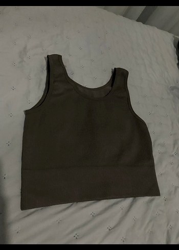 Siyah Spor Kadın Kısa Üst - Görsel 2