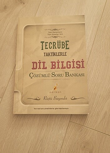 Tecrübe dil bilgisi soru bankası 