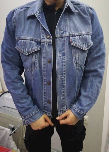 Levis kot ceket - Görsel 4
