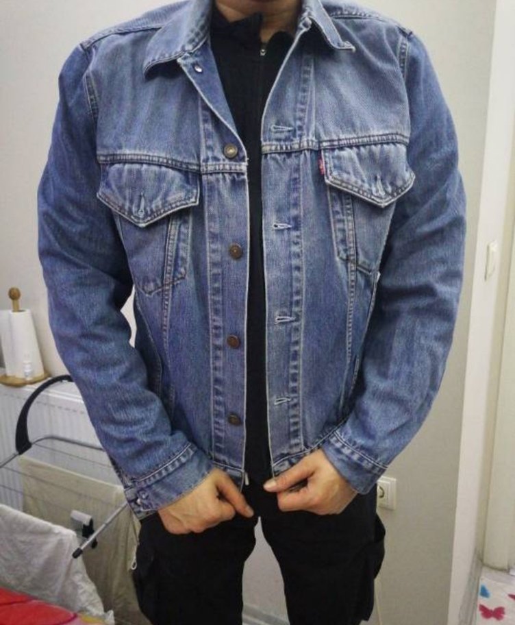 Levis kot ceket - Görsel 4