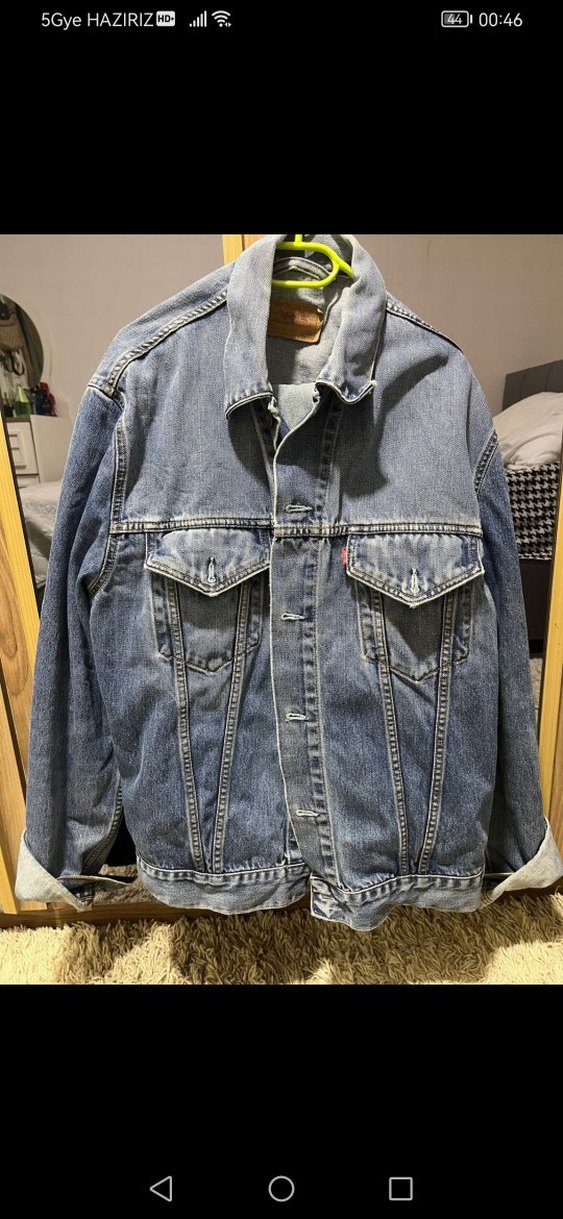 Levis kot ceket - Görsel 2