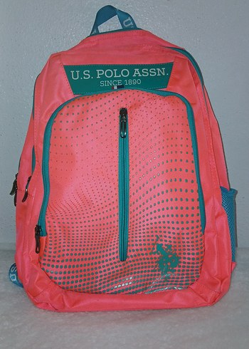 Renkli Pembe U.S. Polo Assn. Çocuk Sırt Çantası - Görsel 6