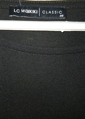 Siyah Uzun Dökümlü kadın elbise - Görsel 2