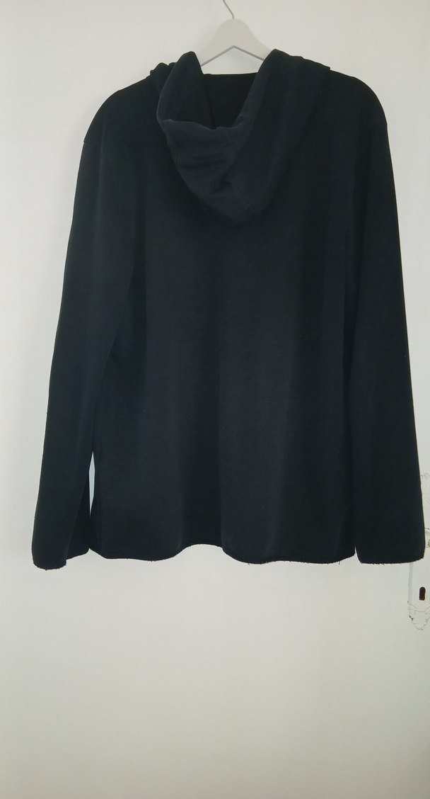 Erkek Lacivert Fermuarlı Yüksek Yakalı Sweatshirt - Görsel 4