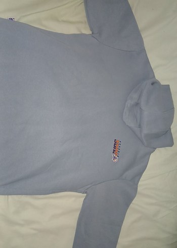 Gri Kapüşonlu Erkek - Kadın Sweatshirt - Görsel 2