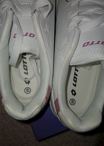 Beyaz Kadın Spor Ayakkabı, Dolgu Topuk - Görsel 3