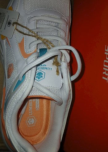 Beyaz Laced Stiletto Topuklu Kadın Spor Ayakkabı - Görsel 2