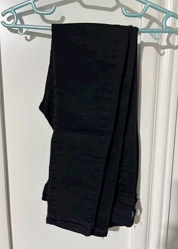 Siyah Kadın Kot Pantolon - Görsel 2