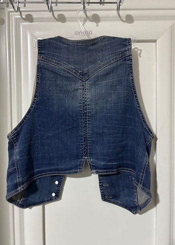 Kadın Kot Yelek - Görsel 2