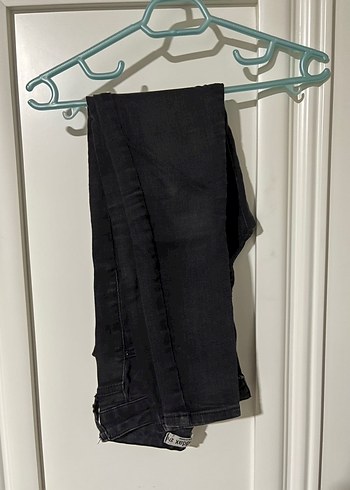 Addax Siyah Kadın Jean - Görsel 2